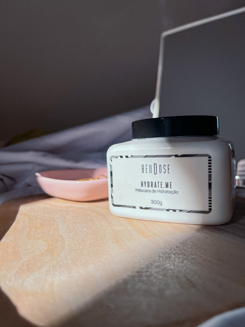 Máscara Hydrate.Me 300g - Hidratação Profunda para Cabelos Secos e Danificados