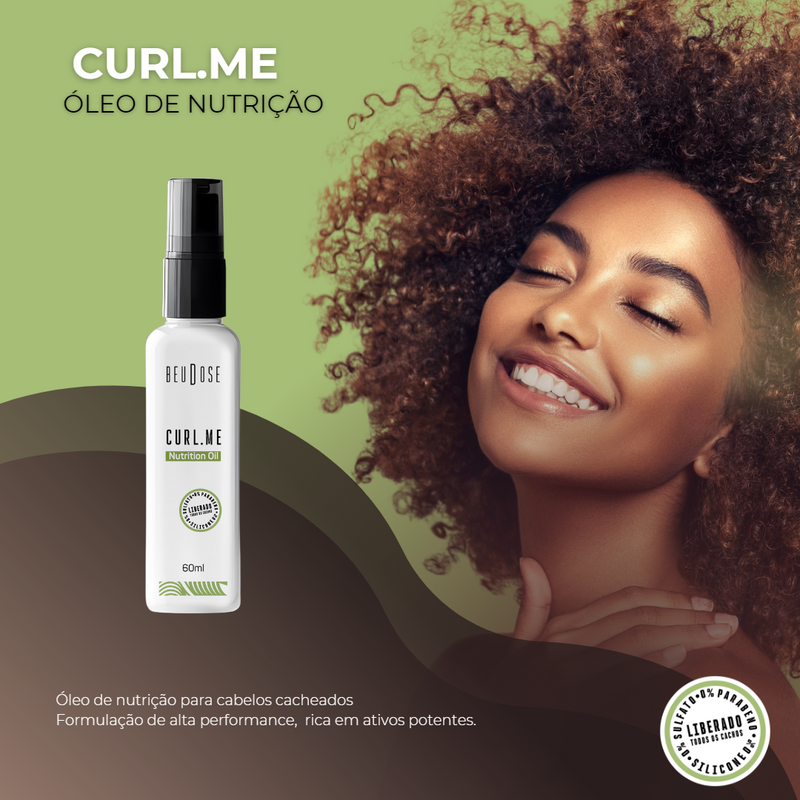 Nutrition Oil CURL.ME - Óleo de Nutrição