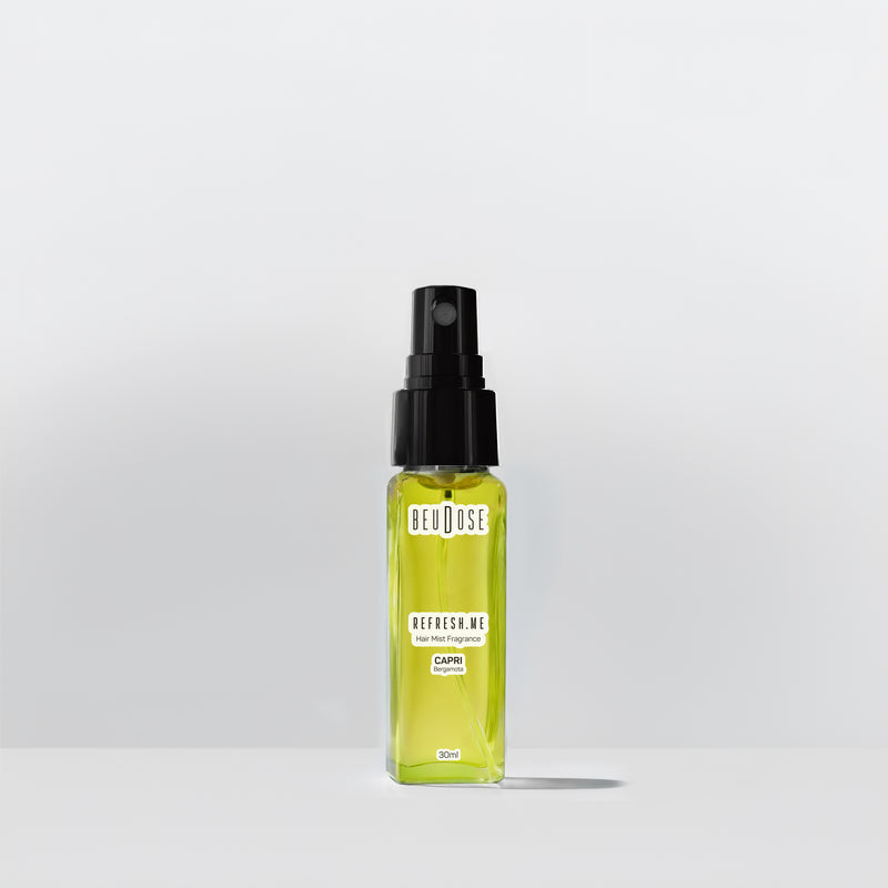 Perfume Capilar  Refresh.Me Capri Bergamota 30ml - Fragrância Refrescante para Cabelos